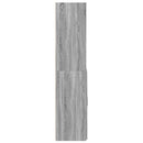 vidaXL szürke sonoma szerelt fa magasszekrény 80 x 42,5 x 185 cm
