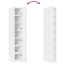 vidaXL fehér szerelt fa magasszekrény 30 x 42,5 x 185 cm