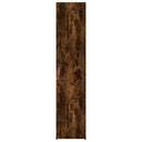 vidaXL füstös tölgy színű szerelt fa magasszekrény 40 x 42,5 x 185 cm