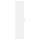vidaXL fehér szerelt fa magasszekrény 45 x 42,5 x 185 cm