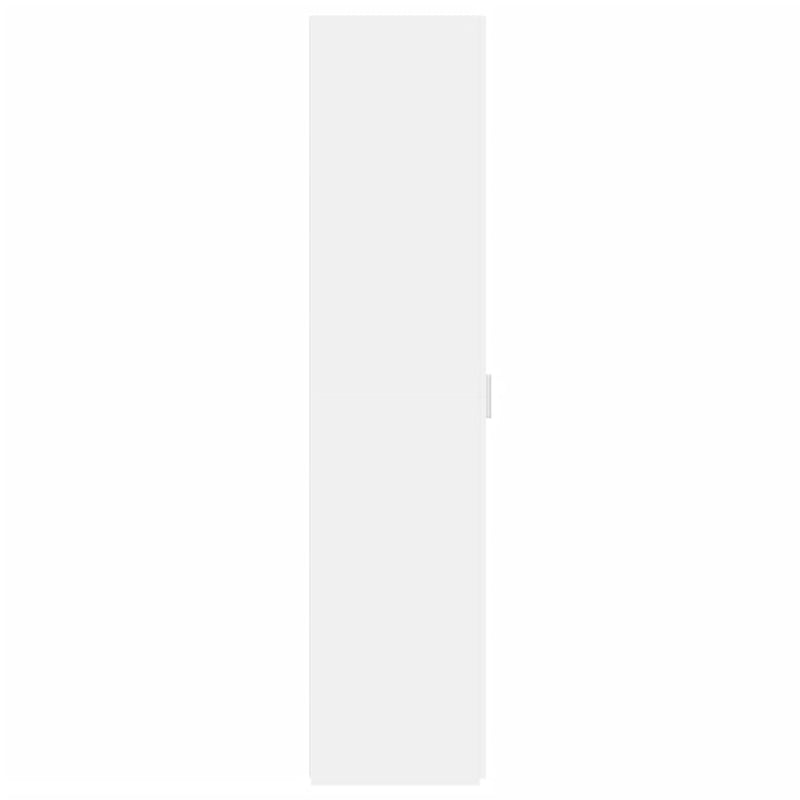 vidaXL fehér szerelt fa magasszekrény 45 x 42,5 x 185 cm