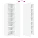 vidaXL fehér szerelt fa magasszekrény 50x42,5x185 cm