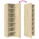 vidaXL sonoma tölgy szerelt fa magasszekrény