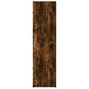 vidaXL füstös tölgy színű szerelt fa magasszekrény 50x42,5x185 cm