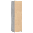 vidaXL szürke sonoma szerelt fa magasszekrény 50x42,5x185 cm