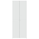 vidaXL fehér szerelt fa magasszekrény 70 x 42,5 x 185 cm