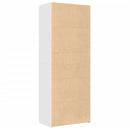 vidaXL fehér szerelt fa magasszekrény 70 x 42,5 x 185 cm