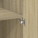 vidaXL sonoma tölgy színű szerelt fa magasszekrény 70 x 42,5 x 185 cm