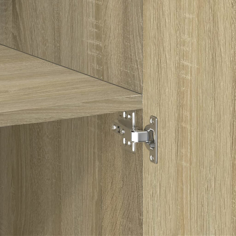 vidaXL sonoma tölgy színű szerelt fa magasszekrény 70 x 42,5 x 185 cm