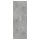 vidaXL betonszürke szerelt fa magasszekrény 70 x 42,5 x 185 cm