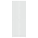 vidaXL fehér szerelt fa magasszekrény 70 x 42,5 x 185 cm