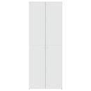 vidaXL fehér szerelt fa magasszekrény 70 x 42,5 x 185 cm