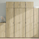 vidaXL sonoma tölgy színű szerelt fa magasszekrény 70 x 42,5 x 185 cm
