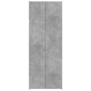 vidaXL betonszürke szerelt fa magasszekrény 70 x 42,5 x 185 cm