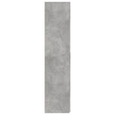 vidaXL betonszürke szerelt fa magasszekrény 70 x 42,5 x 185 cm