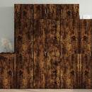 vidaXL füstös tölgy színű szerelt fa magasszekrény 70 x 42,5 x 185 cm