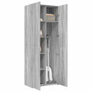 vidaXL szürke sonoma színű szerelt fa magasszekrény 70 x 42,5 x 185 cm