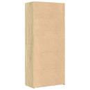 vidaXL sonoma tölgy szerelt fa magasszekrény 80 x 42,5 x 185 cm