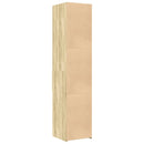 vidaXL sonoma tölgy színű szerelt fa magasszekrény 40 x 42,5 x 185 cm