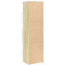 vidaXL sonoma tölgy szerelt fa magasszekrény