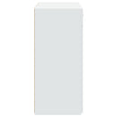 vidaXL fehér szerelt fa tálalószekrény 80 x 42,5 x 93 cm