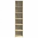 vidaXL sonoma tölgy színű szerelt fa magasszekrény 40 x 41 x 185 cm