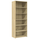 vidaXL sonoma tölgy színű szerelt fa magasszekrény 70 x 41 x 185 cm