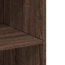 vidaXL barna tölgy színű szerelt fa magasszekrény 70 x 41 x 185 cm