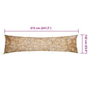 vidaXL homokszínű kamuflázsháló tárolózsákkal 613x138 cm