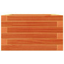 vidaXL viaszbarna tömör fenyőfa kerti virágláda 40 x 40 x 23 cm