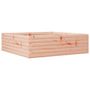 vidaXL tömör duglászfenyő kerti virágláda 80x80x23 cm