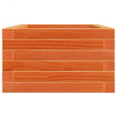 vidaXL viaszbarna tömör fenyőfa kerti virágtartó 70 x 40 x 23 cm