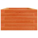 vidaXL viaszbarna tömör fenyőfa kerti virágláda 90 x 40 x 23 cm