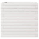 vidaXL fehér tömör fenyőfa kerti virágláda 50 x 50 x 45,5 cm