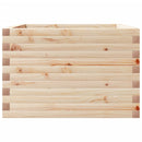 vidaXL tömör fenyő kerti virágláda 70 x 70 x 45,5 cm