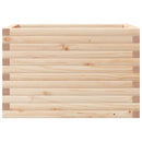 vidaXL tömör fenyő kerti virágláda 70 x 40 x 45,5 cm