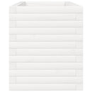 vidaXL fehér tömör fenyőfa kerti virágtartó 90 x 40 x 45,5 cm