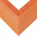 vidaXL viaszbarna tömör fenyőfa kerti virágtartó 90 x 40 x 45,5 cm