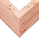 vidaXL tömör duglászfenyő kerti virágláda 90 x 40 x 45,5 cm