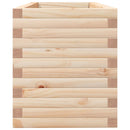 vidaXL tömör fenyő kerti virágláda 110 x 40 x 45,5 cm