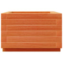 vidaXL viaszbarna tömör fenyőfa kerti virágláda 40x40x26,5 cm