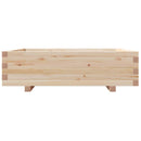 vidaXL tömör fenyő kerti virágláda 90 x 90 x 26,5 cm