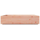 vidaXL tömör duglászfenyő kerti növénytartó 110x110x26,5 cm