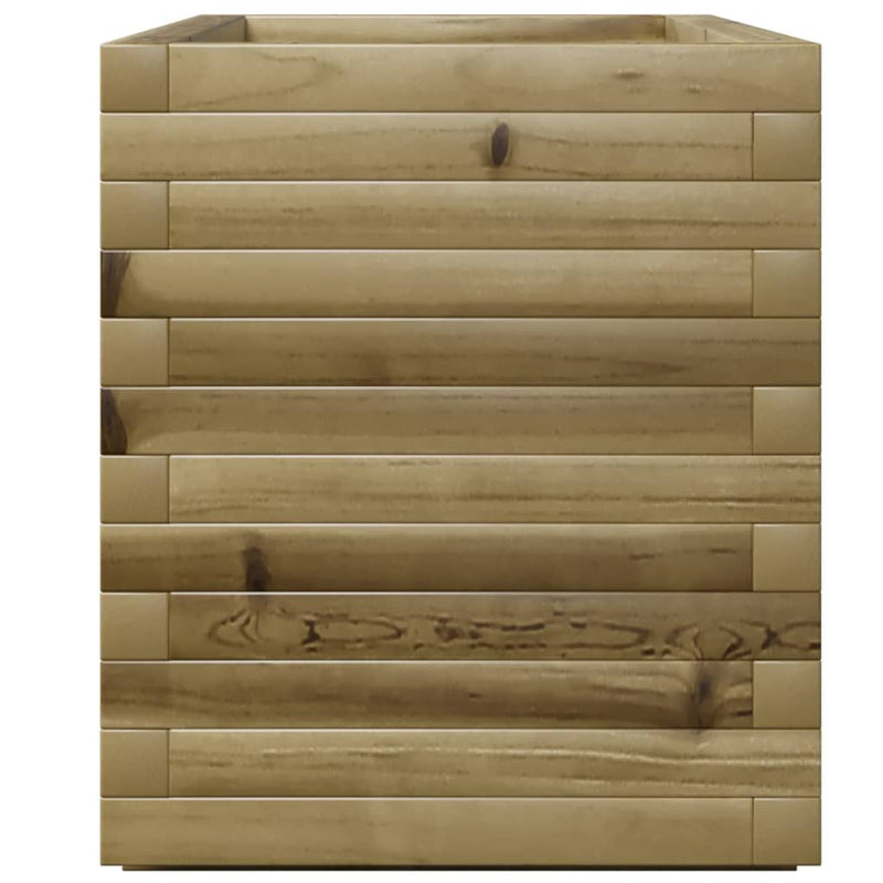 vidaXL impregnált fenyőfa kerti virágtartó 90 x 40 x 49,5 cm