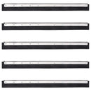 vidaXL acél és gumi padlólehúzó fej 75 x 2 x 5 cm