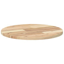 vidaXL kerek tömör akácfa asztallap Ø50 x 2 cm