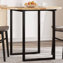 vidaXL kerek tömör akácfa asztallap Ø90 x 2 cm