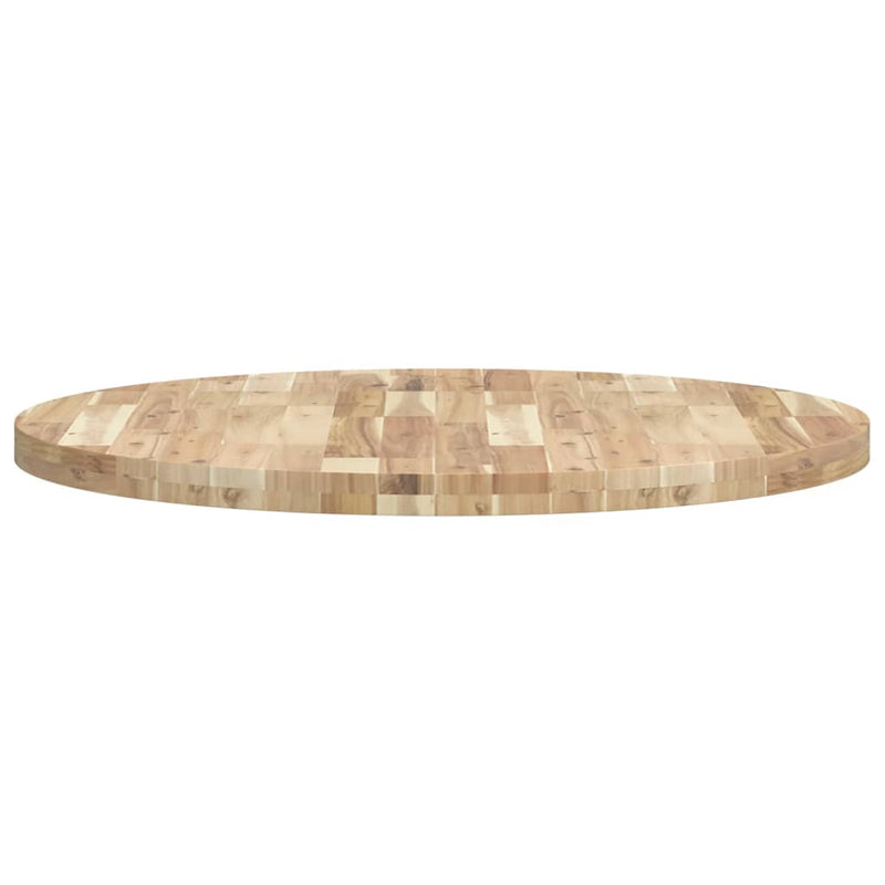 vidaXL kerek tömör akácfa asztallap Ø90 x 4 cm