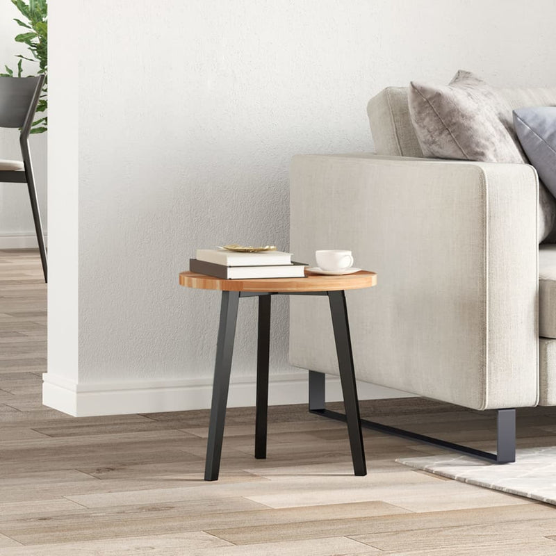 vidaXL kerek tömör akácfa asztallap Ø40 x 2 cm