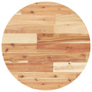vidaXL kerek tömör akácfa asztallap Ø50 x 2 cm